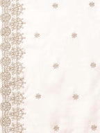 Silk Embroidered Anarkali Kurta Palazzo Set with Dupatta #234