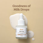 Face Brightening Kit. Milk Powder Face Wash & Milk Drops Brightening Serum. #227