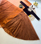 Designer 9000 Velvet Lehenga With Hand-Work Blouse #209