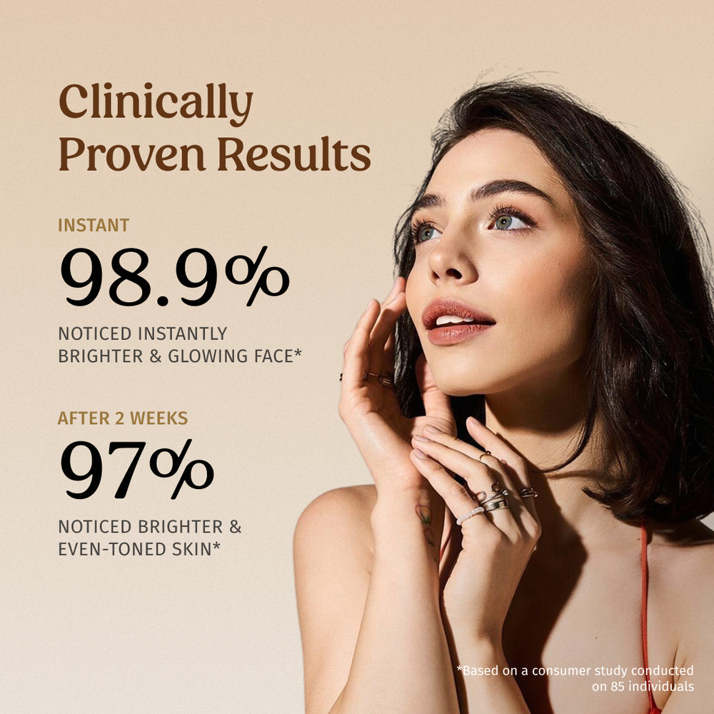 Face Brightening Kit. Milk Powder Face Wash & Milk Drops Brightening Serum. #227