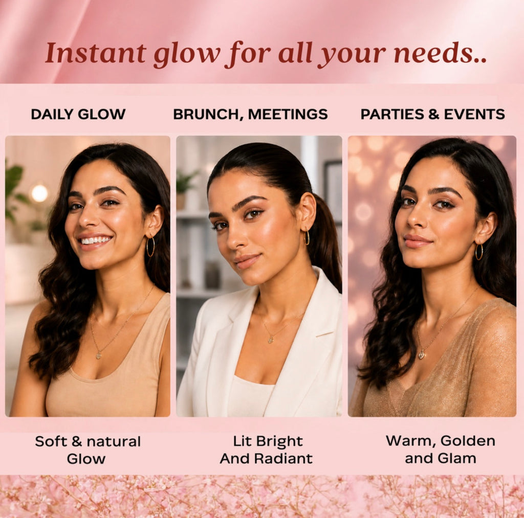 Faces canada strobe cream | must have minis | rose gold,pink,peach | combo of 3 #285