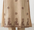 Cotton embroidered kurtha set #256
