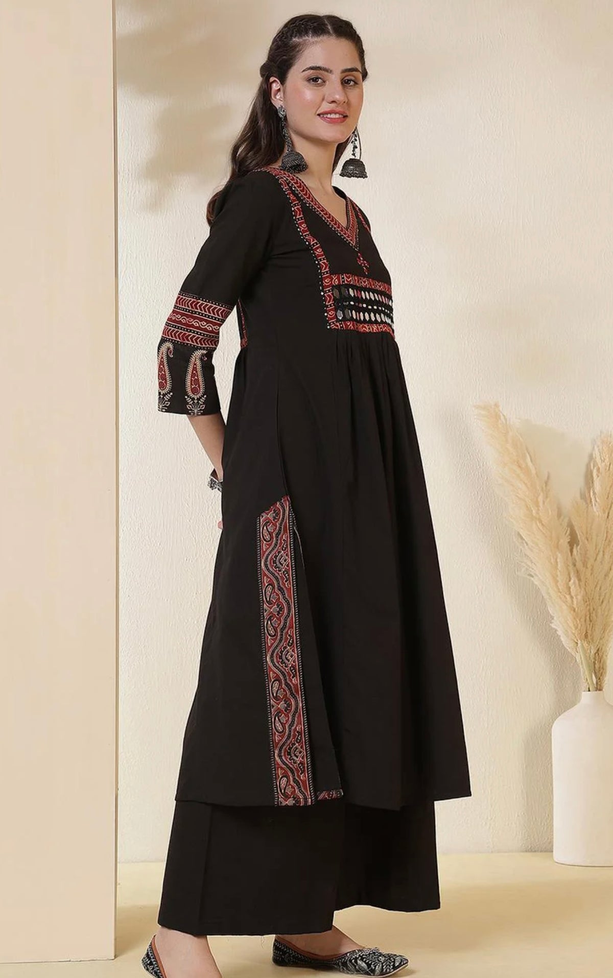 KIMAYRA Women Solid cotton
Kurta Sets | #286