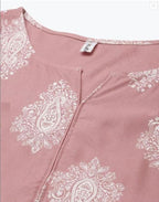 Printed kurthi with pant and dupatta #271