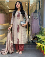 Cotton 3 pcs kurthi set | #244