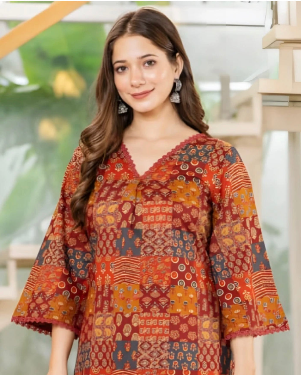 Tabeedah Top Palazzos Co-ords Set | #242