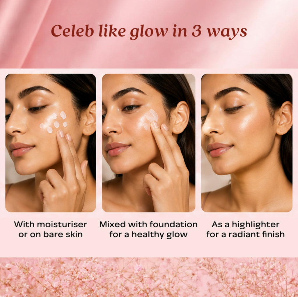 Faces canada strobe cream | must have minis | rose gold,pink,peach | combo of 3 #285