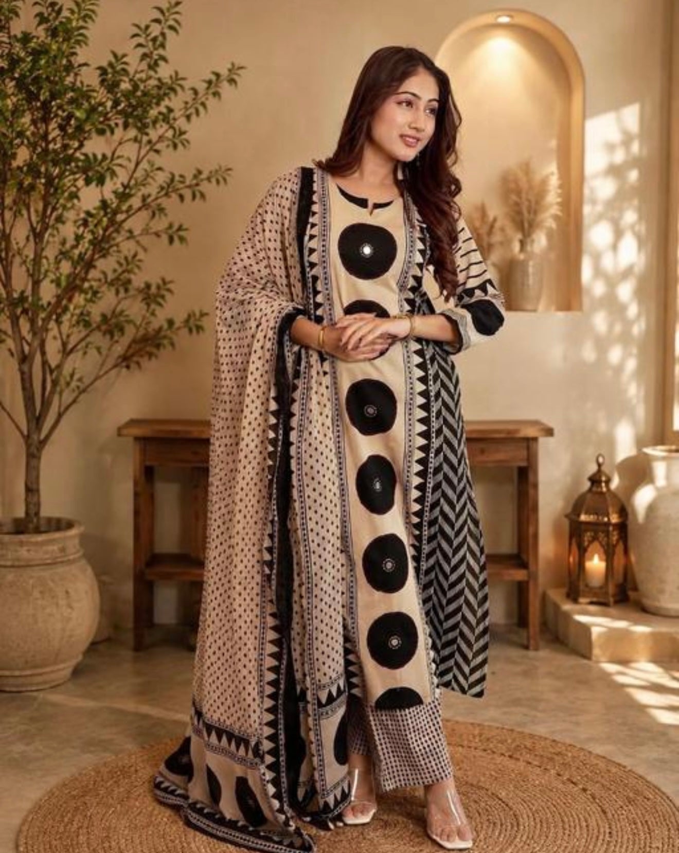 Gola 3pcs cotton kurthi set | #249