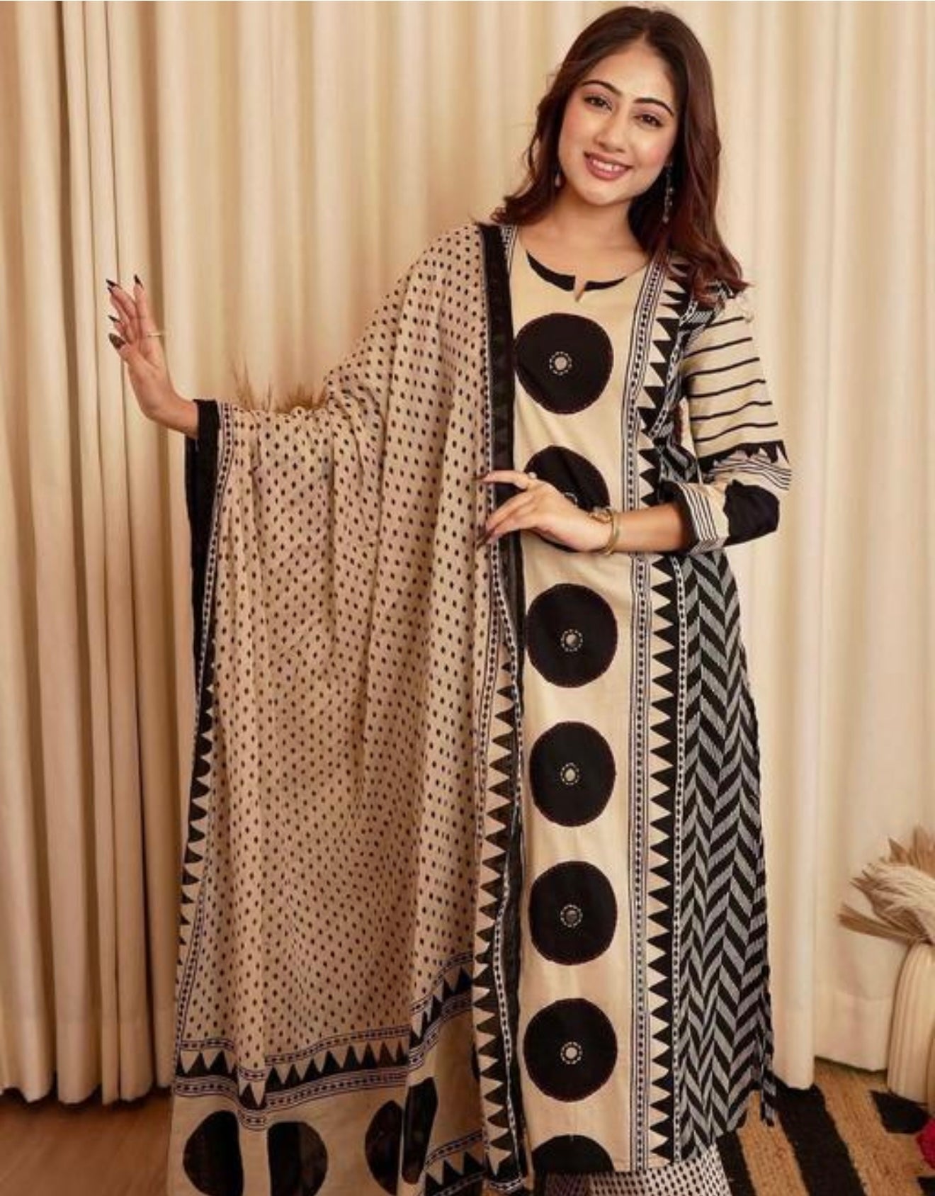 Gola 3pcs cotton kurthi set | #249