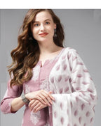 Printed kurthi with pant and dupatta #271