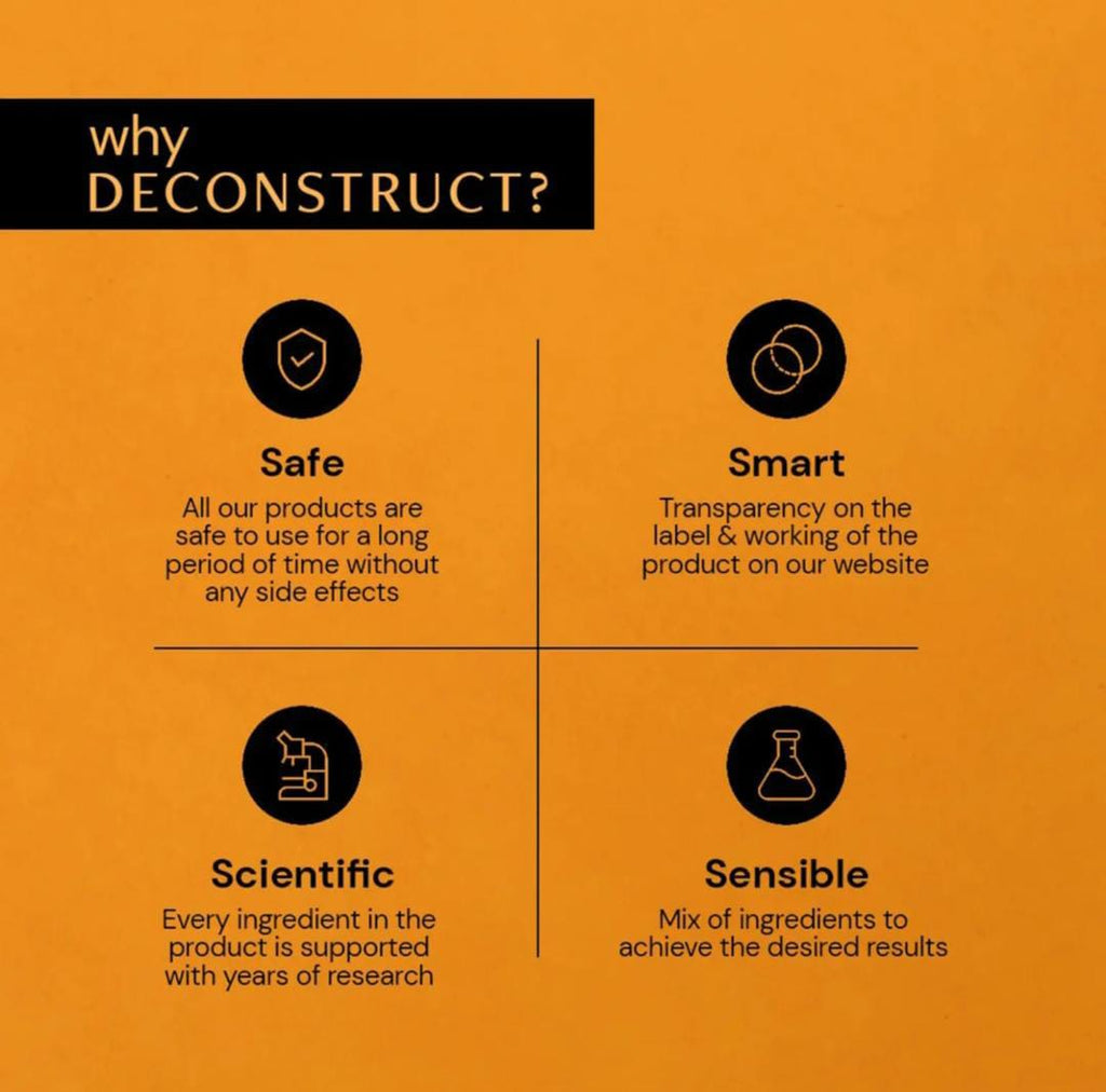 Deconstruct. 10% Vitamin C Serum With 0.5% Ferulic Acid For Dark Spots & Even Skin Tone For All Skin Types | 30ml
