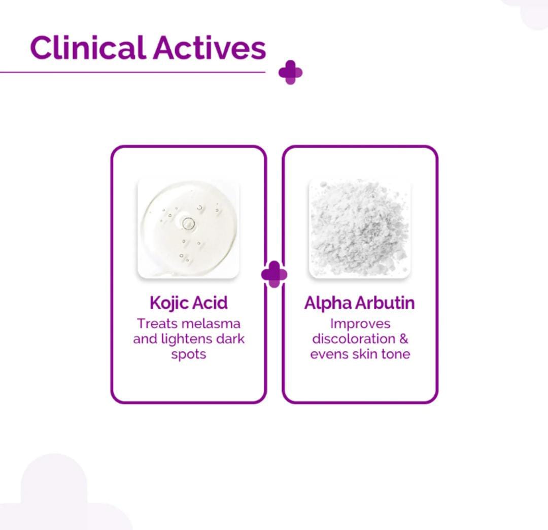 The Derma Co. 2% Kojic Acid Face Serum for Dark spots reduction, Pigmentation & Blemishes | 30ml