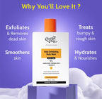 Exfoliating Body Wash with 4% Lactic Acid, Salicylic Acid & Vit E, Treats Back Acne 236ml