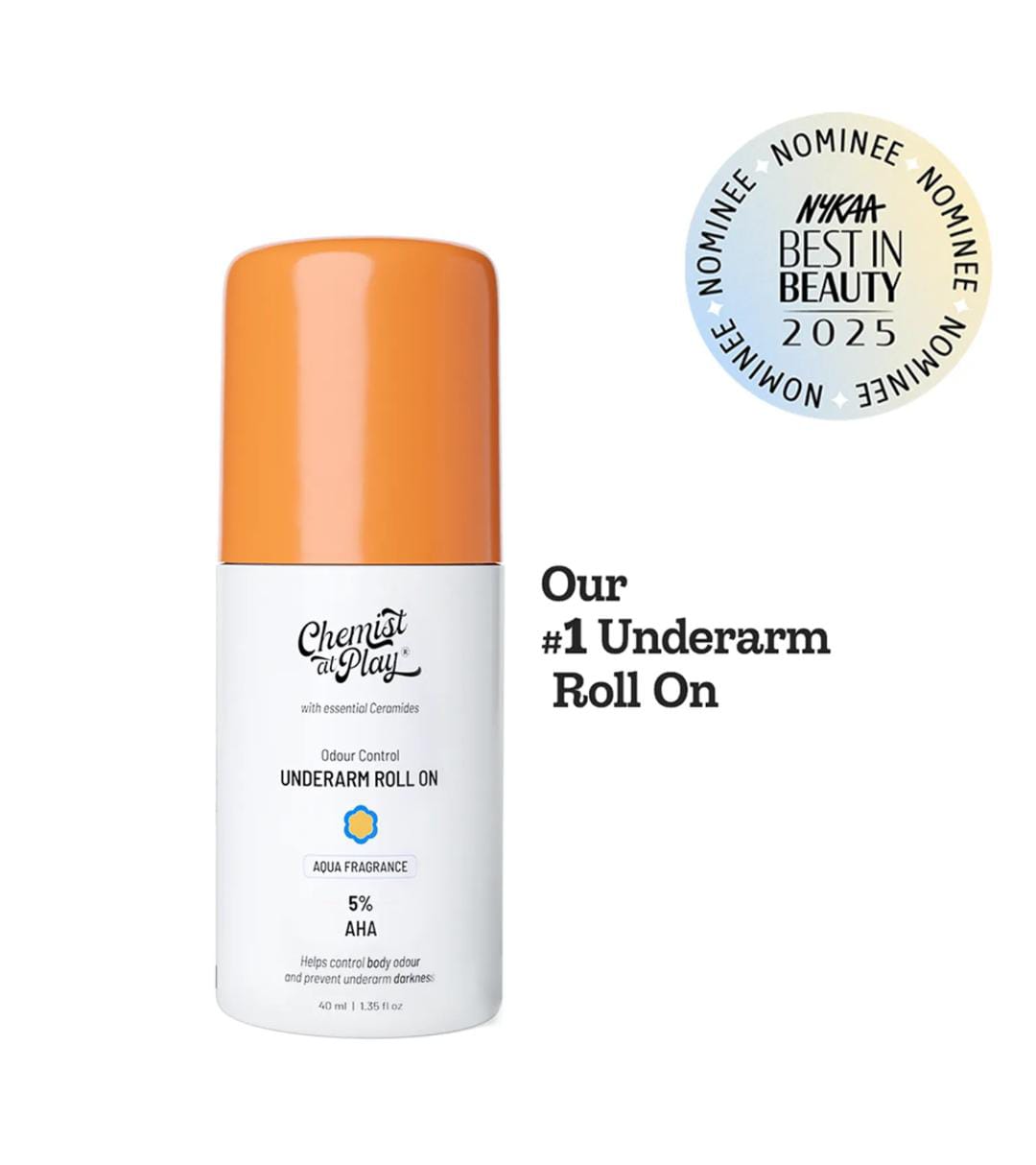 Chemist at Play  5% AHA Underarm Roll On | 40ml