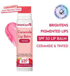 Tinted Ceramide Lip Balm with SPF50 PA+++ -Kojic Acid & Niacinamide - For Lip Lightening | 5g