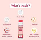 Tinted Ceramide Lip Balm with SPF50 PA+++ -Kojic Acid & Niacinamide - For Lip Lightening | 5g