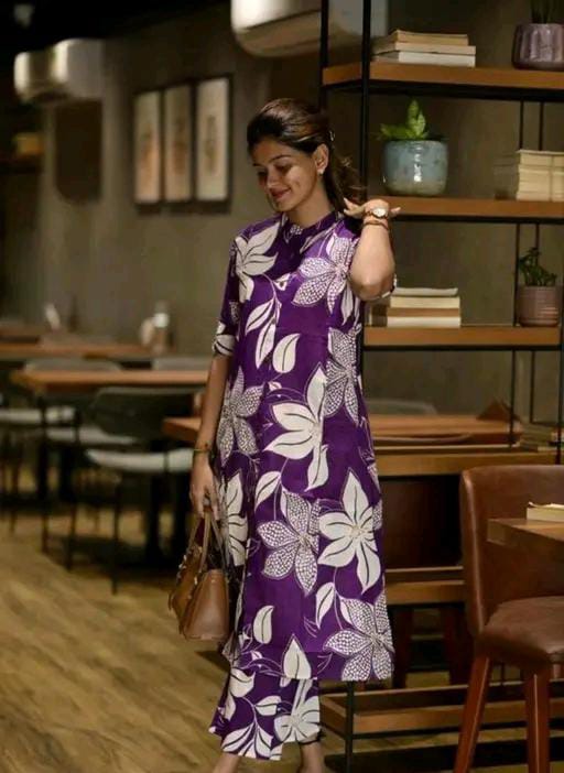 Cotton Kurti With Bottomwear