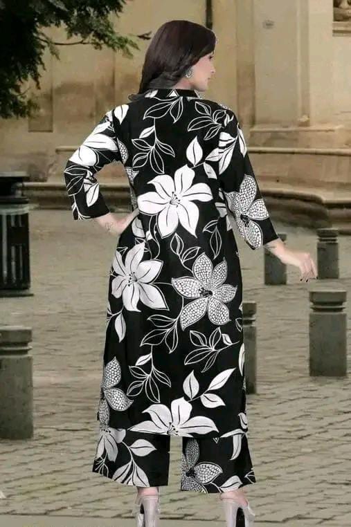 Cotton Kurti With Bottomwear