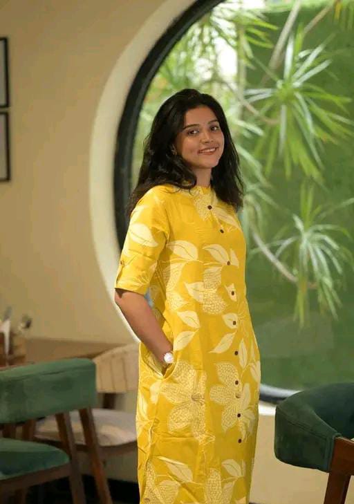 Cotton Kurti With Bottomwear