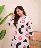Rayon Women Kurti With Bottomwear