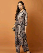 Cotton Printed Cord set