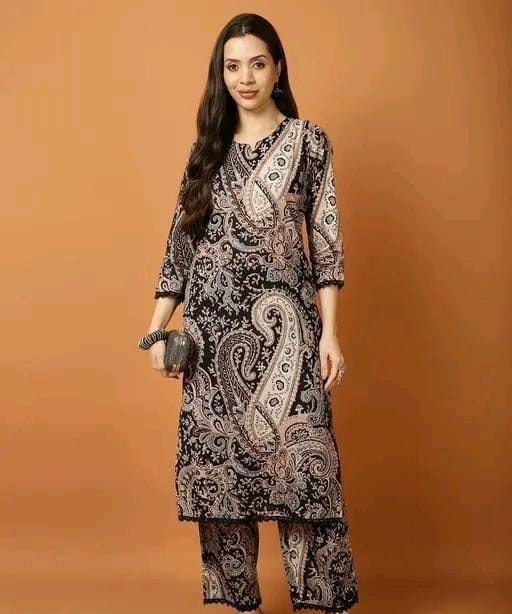 Cotton Printed Cord set