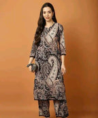 Cotton Printed Cord set