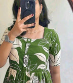 Floral Rayon Dresses Casual