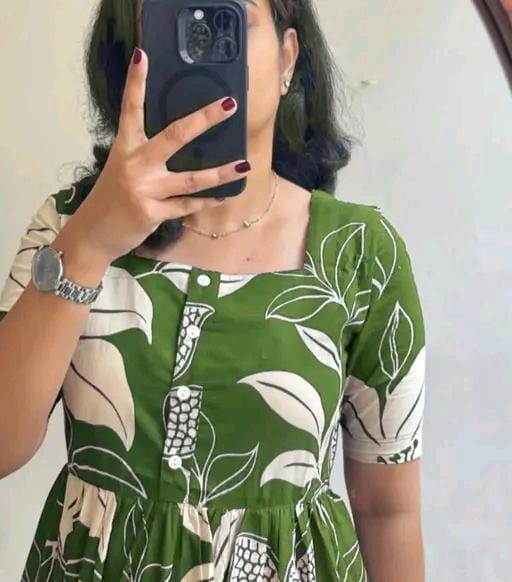 Floral Rayon Dresses Casual