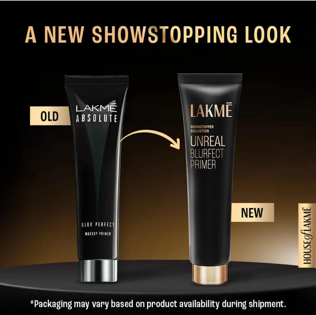 Lakme. Unreal Blur Perfect Face Primer, Mattifies &amp; Blurs