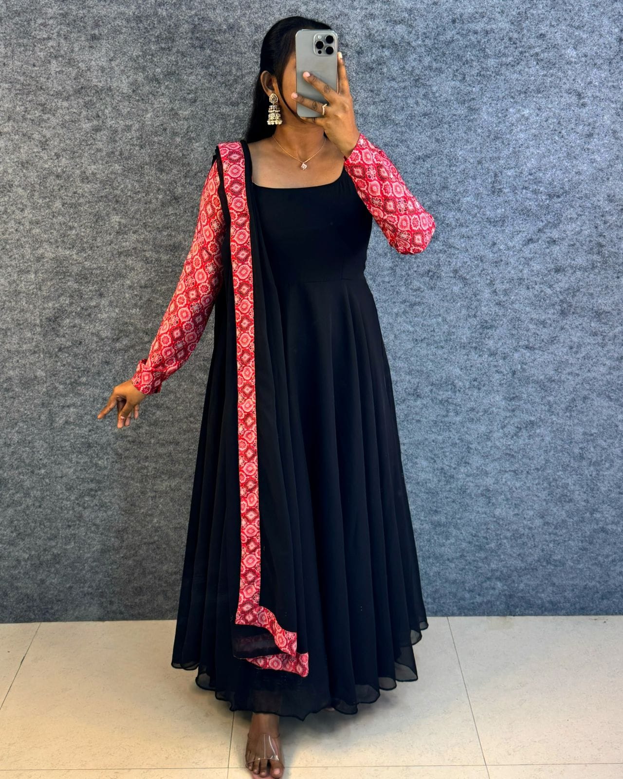 REMO Anarkali inspired by Keerthi Suresh