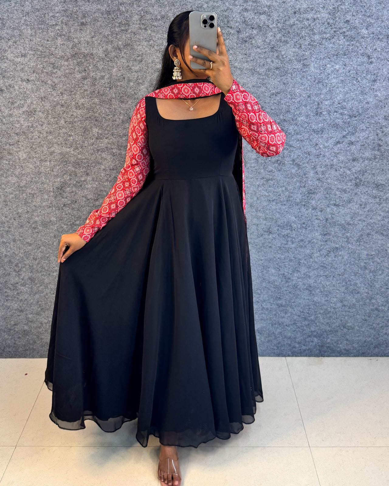 REMO Anarkali inspired by Keerthi Suresh