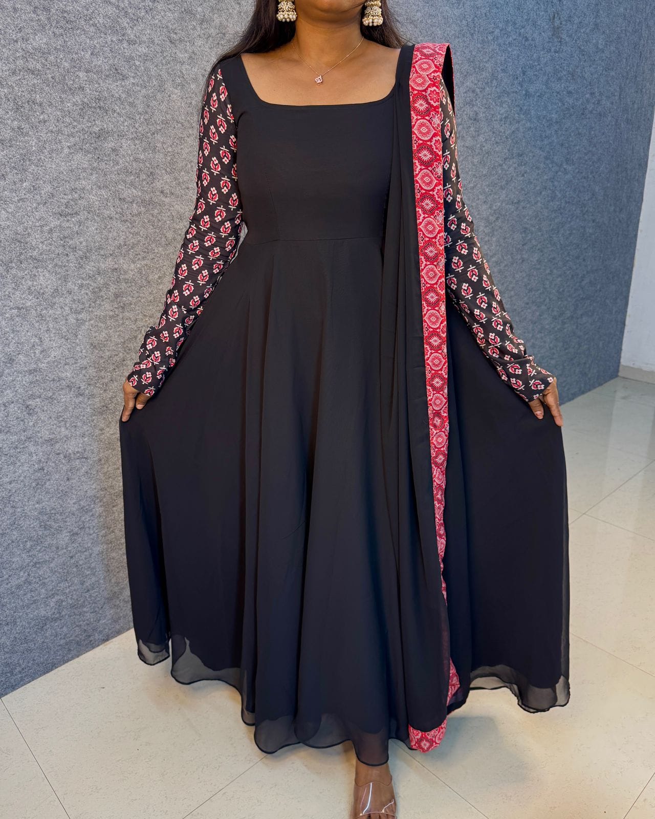 REMO Anarkali inspired by Keerthi Suresh