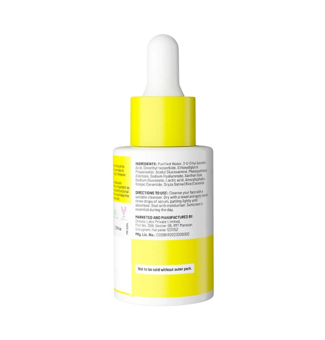 10% Vitamin C Face Serum Brightens Skin | Treats Dark Spots & Hyperpigmentation | 30ml