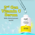 10% Vitamin C Face Serum Brightens Skin | Treats Dark Spots & Hyperpigmentation | 30ml