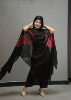 Summer Wear Soft Georgette Kaftan Duapatta Kurti Set