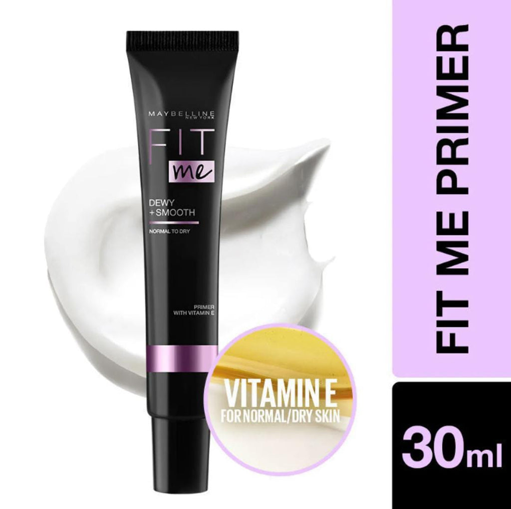 Fit Me Primer, Oil free and Non Comedogenic Formula - Dewy+Smooth Primer | 30ml