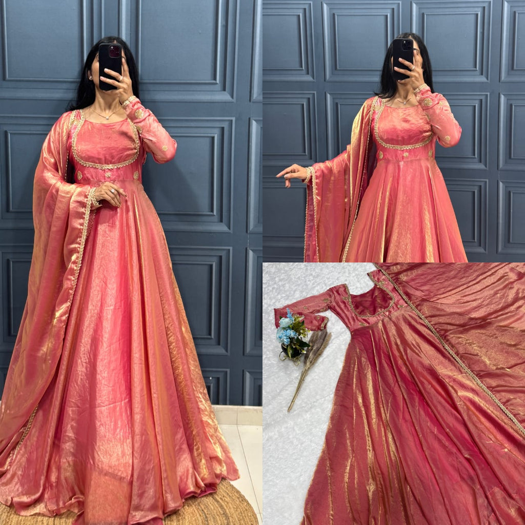 Real Modelling Frock with shawl