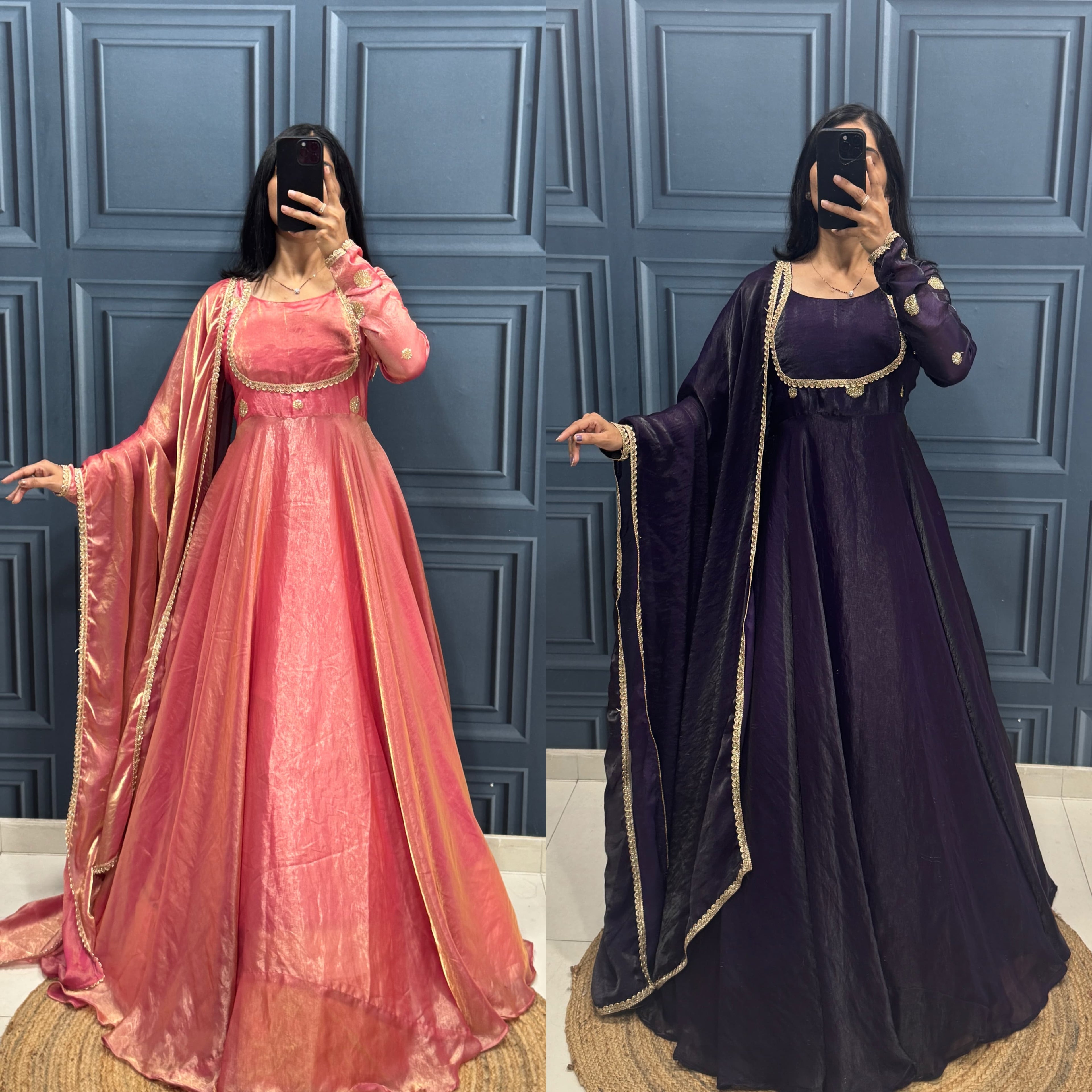 Real Modelling Frock with shawl