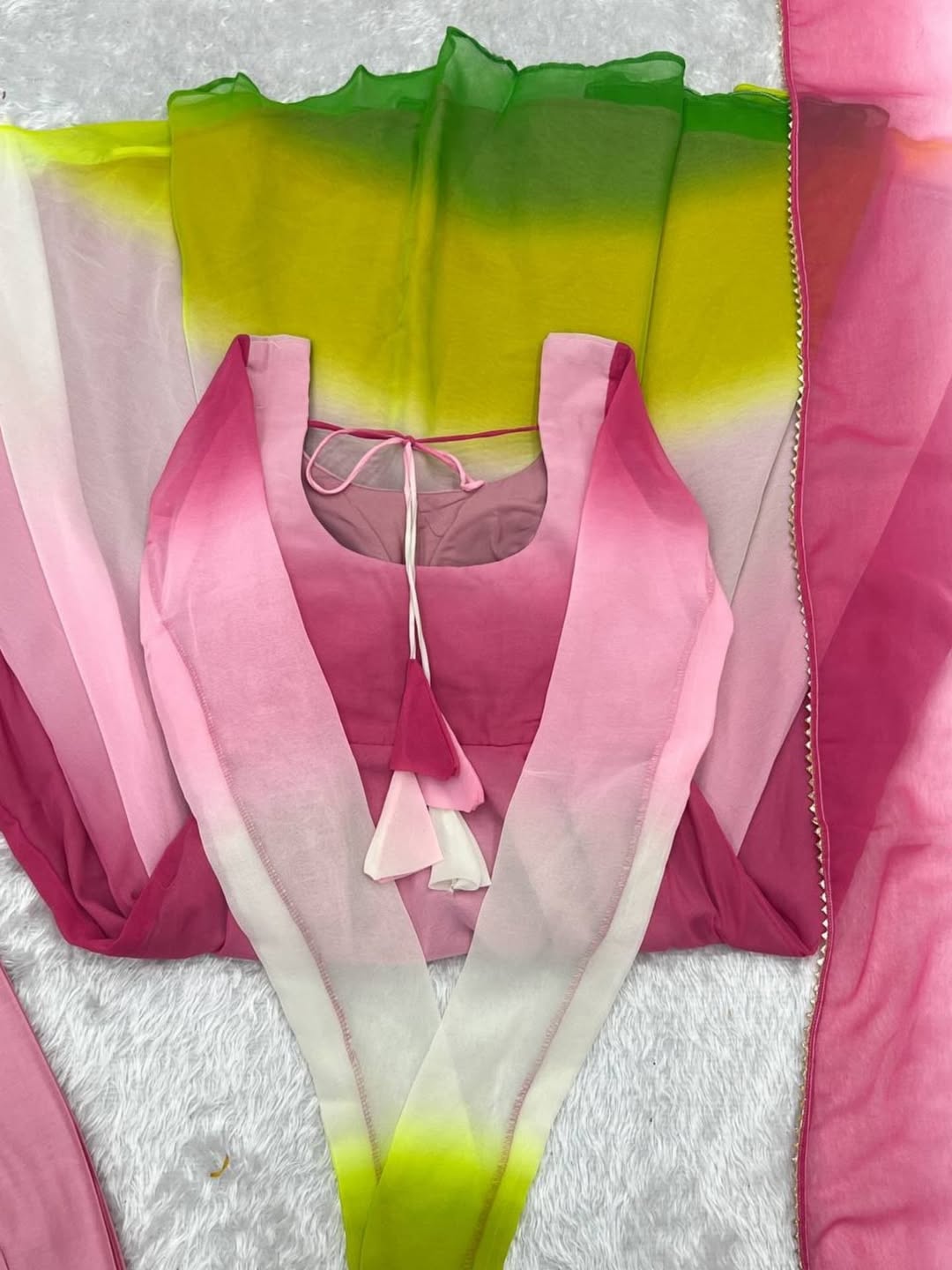 Exquisite Fox Georgette Anarkali