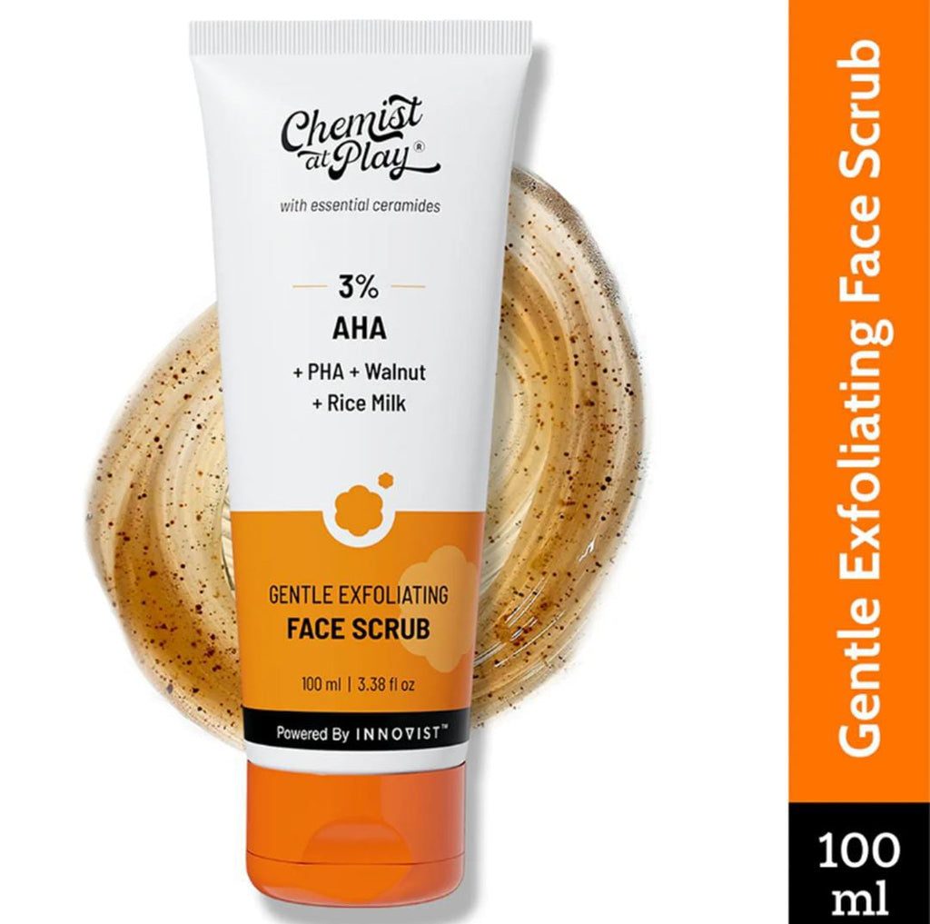 Chemist at Play. Exfoliating Face Scrub For Dead Skin Blackheads | 100ml