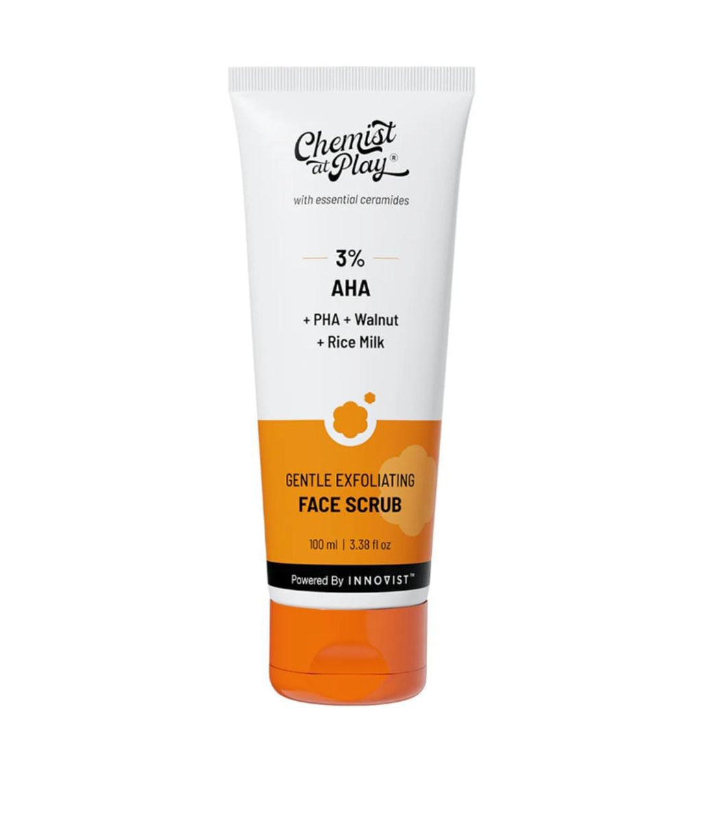 Chemist at Play. Exfoliating Face Scrub For Dead Skin Blackheads | 100ml