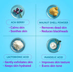 Chemist at Play. Exfoliating Face Scrub For Dead Skin Blackheads | 100ml