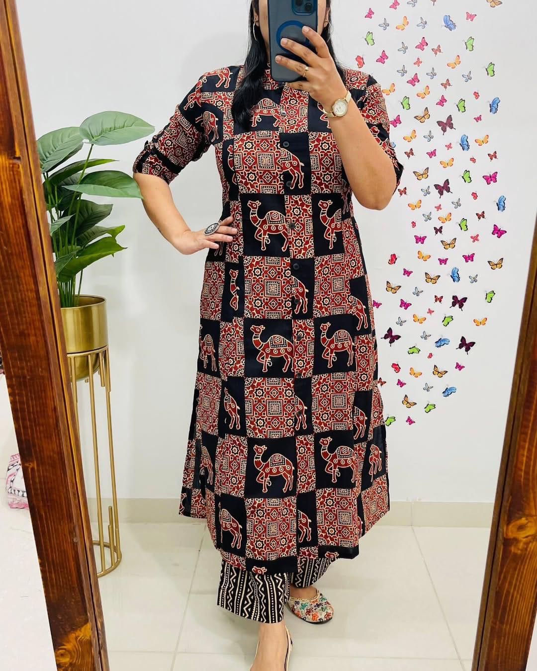 Designer Co-Ords Kurthi Set