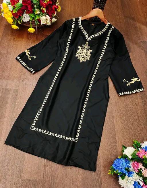 Rayon Embroidery Kurti