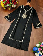 Rayon Embroidery Kurti