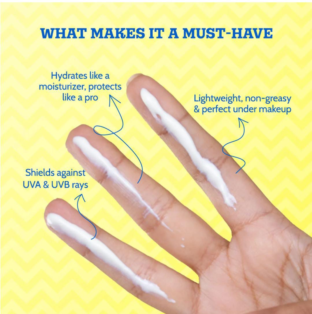 Intensely Hydrating Gel Sunscreen SPF 50+1 Ultralight, Non-Sticky &amp; Quick-Absorbing | 45g