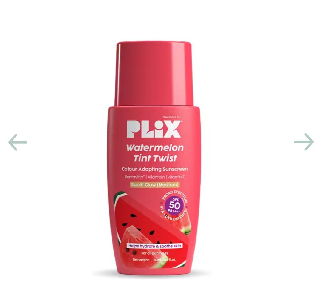 Plix. Watermelon Tint Twist-Color Adapting Sunscreen