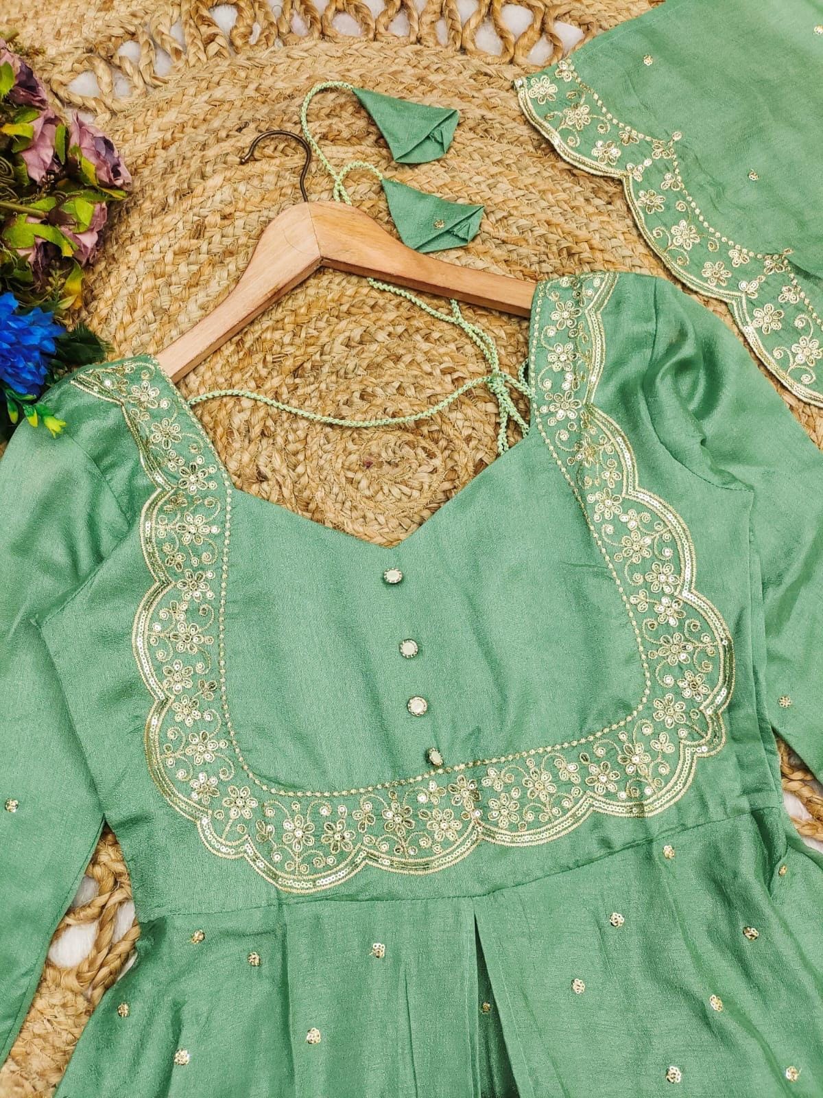 Lehenga Frock with Skirt