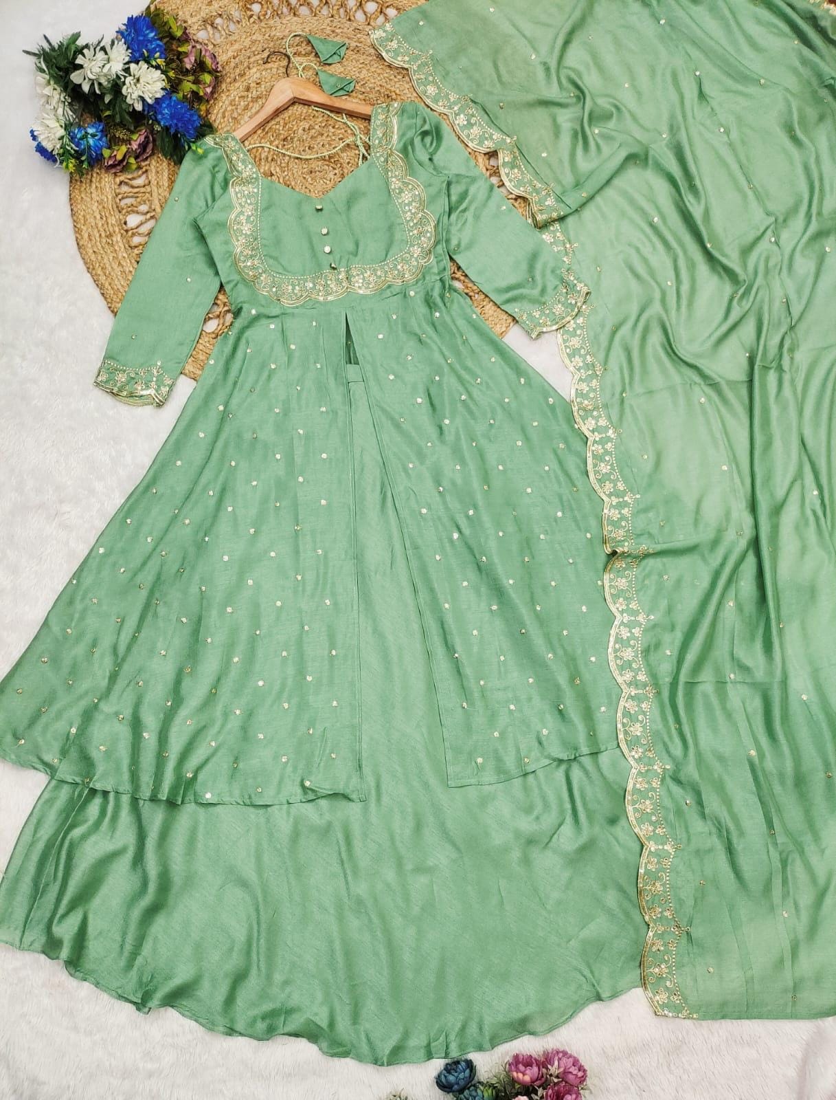 Lehenga Frock with Skirt